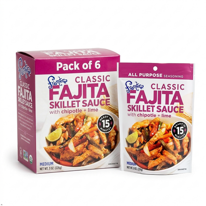 Frontera Pouch, Fajita Skillet, 8-Ounce (Pack of 6) Frontera Pouch