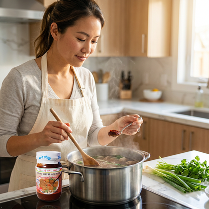 Needs Review por-kwan instant soup paste (beef flavor) - 8 oz Needs Review