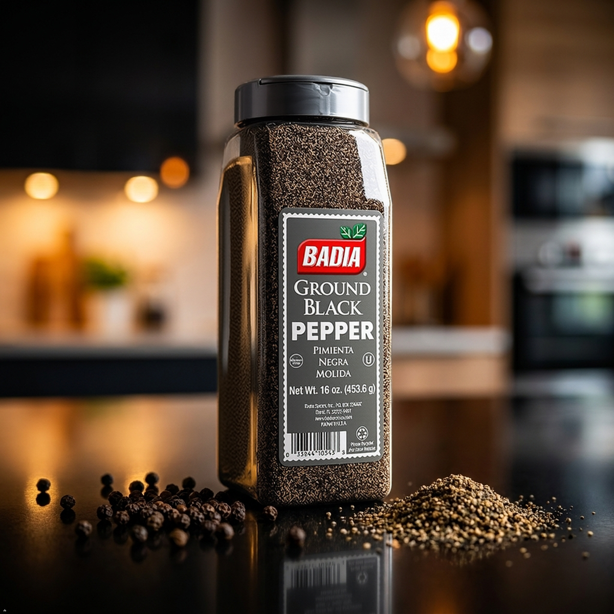 Badia Ground Black Pepper, 16 oz Badia