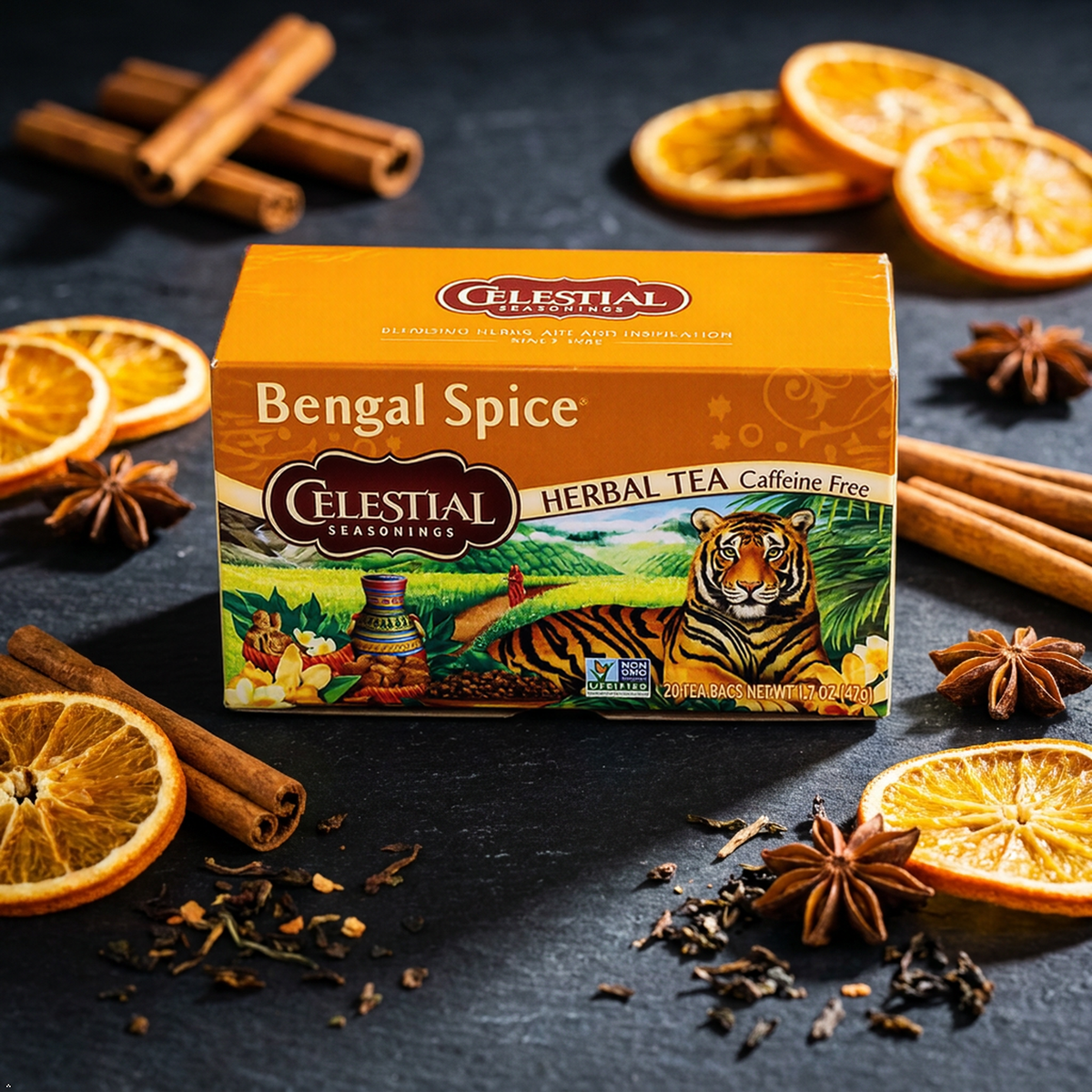 Celestial Seasonings, Tea, Bengal Spice, 20 Count Celestial Seasonings