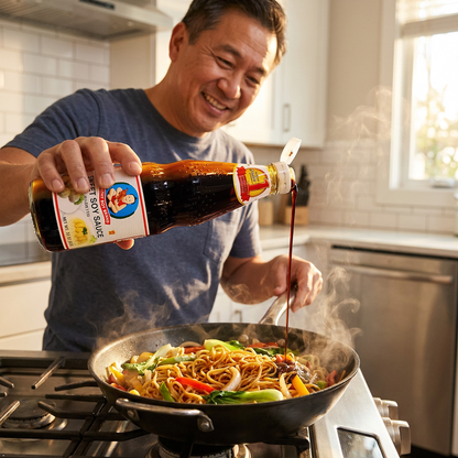 Healthy Boy Thai Sweet Soy Sauce (White Label) 33 oz Healthy Boy