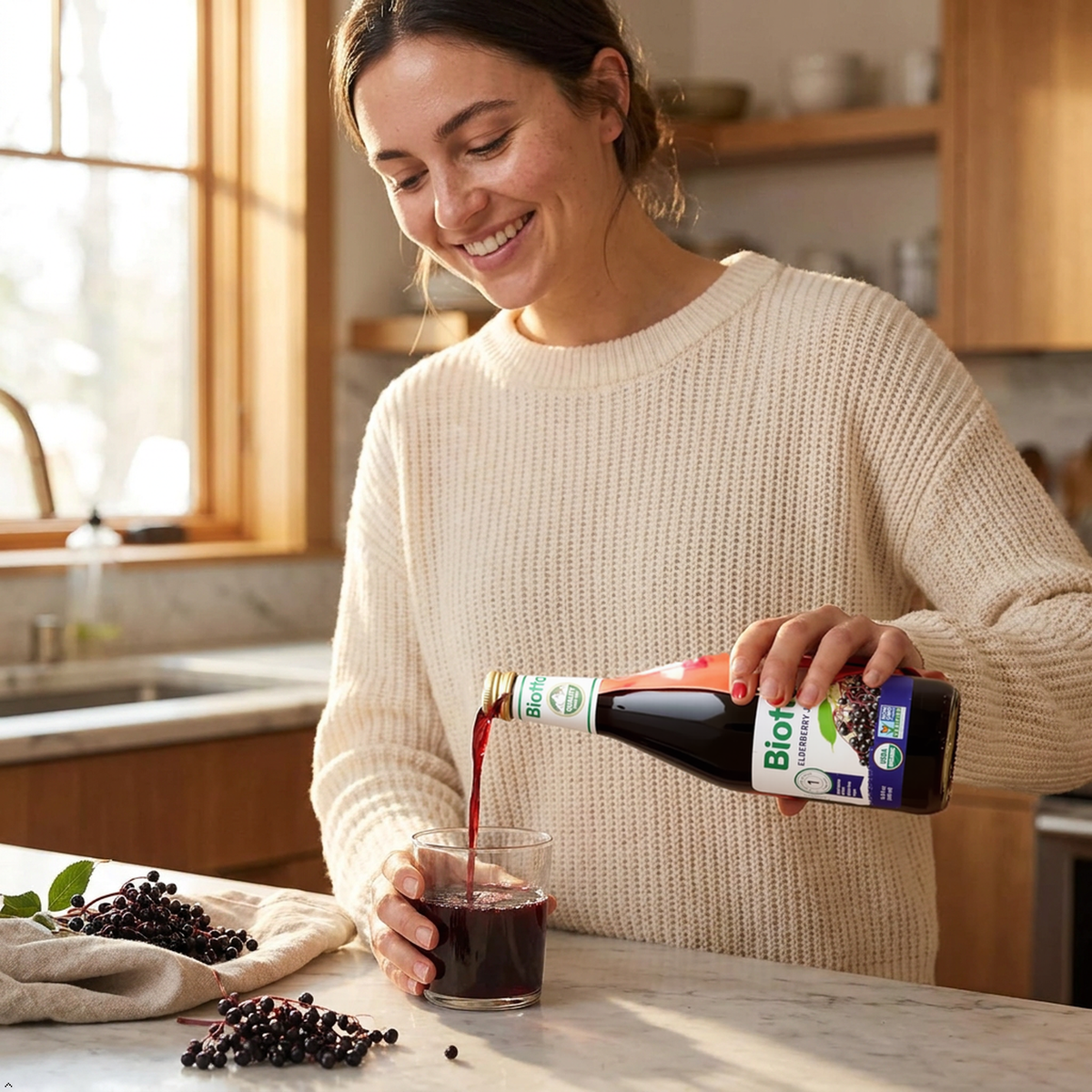 Biotta, Juice Elderberry Organic, 16.9 fl oz Biotta