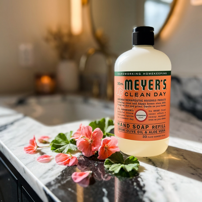 Mrs. Meyer's Clean Day Mrs. Meyers Liquid Hand Soap Refill Liquid 33 oz Mrs. Meyer's Clean Day