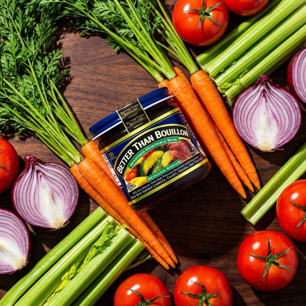 Better Than Bouillon Reduced Sodium Seasoned Vegetable Base, 8 oz Better Than Bouillon