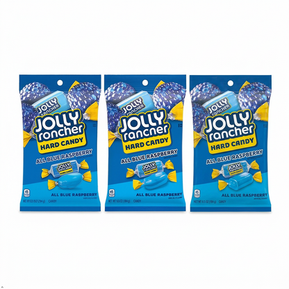 Jolly Rancher Blue Raspberry Hard Candy Bags (Pack of 3) Jolly Rancher