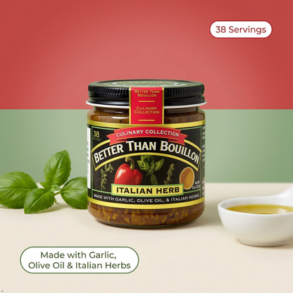 Better Than Bouillon Culinary Collection Base, Italian Herb Base, Contains 38 Better Than Bouillon