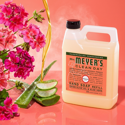 Mrs. Meyer's Clean Day Mrs. Meyers Liquid Hand Soap Refill Liquid 33 oz Mrs. Meyer's Clean Day