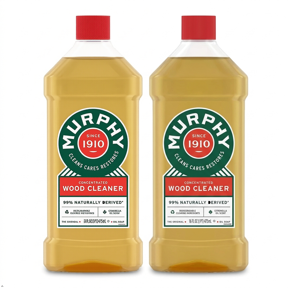 Murphy Oil Soap Original Formula Liquid, 16 oz (Pack of 2) Murphy Oil Soap