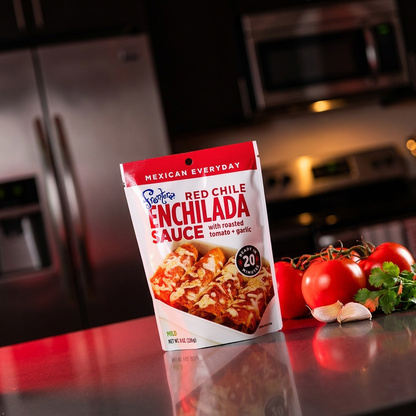 Frontera Foods Red Chile Enchilada Sauce, 8 oz - 6 per case. Frontera Foods