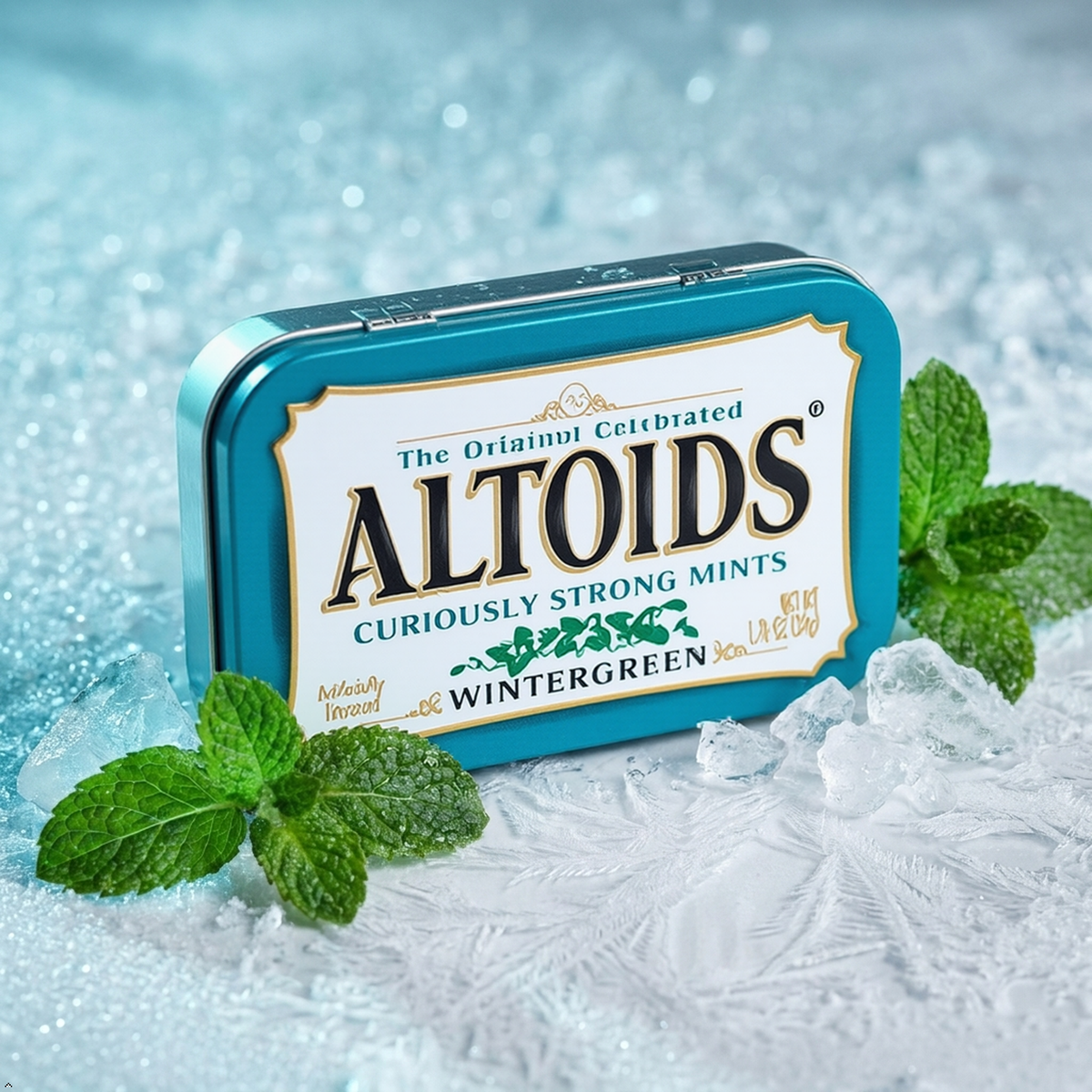 ALTOIDS Wintergreen Hard Breath Mints, Bulk Size, 1.76 oz Tin, 6 (Pack of 2) ALTOIDS