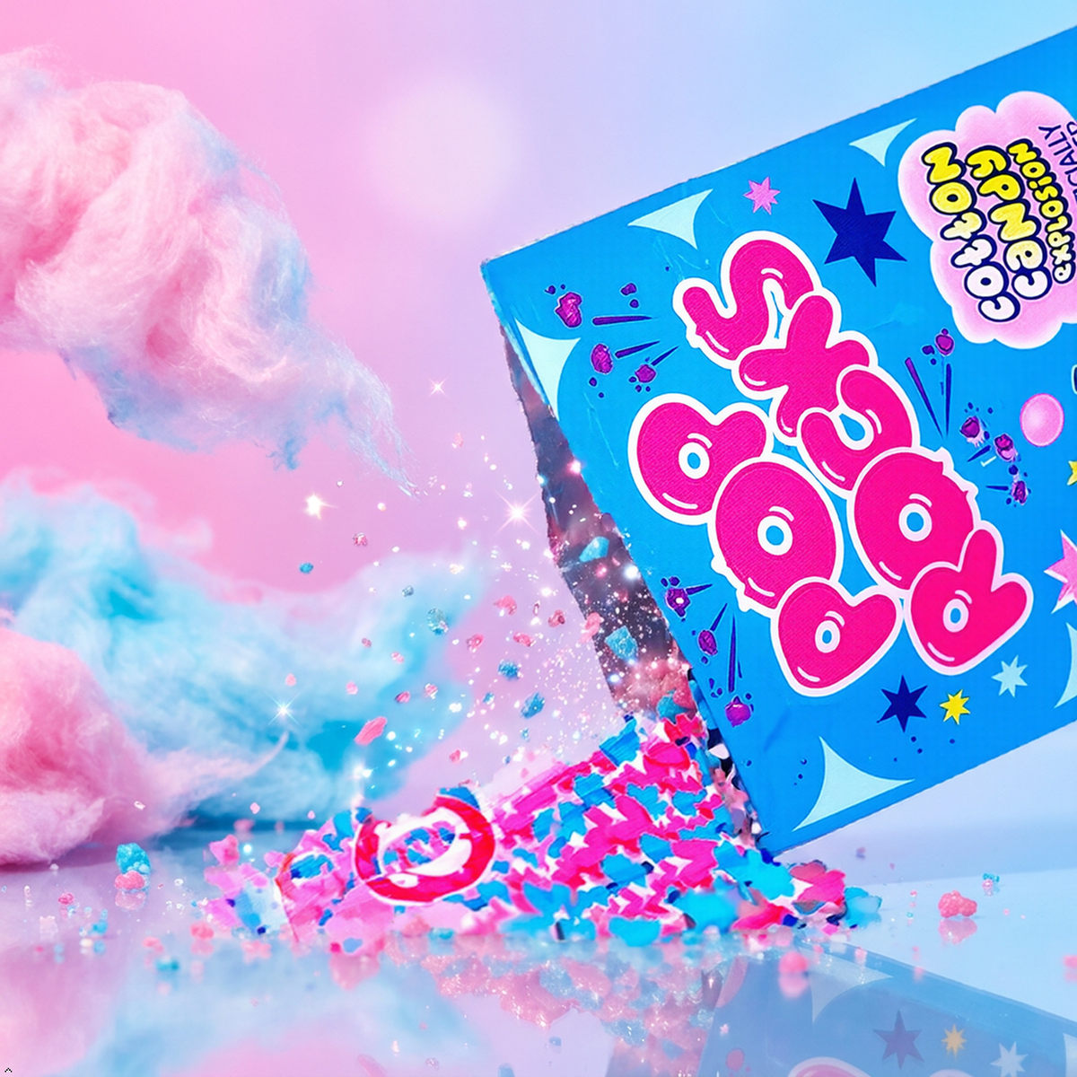 POP ROCKS Popping Candy, Cotton Candy, 24 Count, 0.33 oz (Pack of 24) POP ROCKS