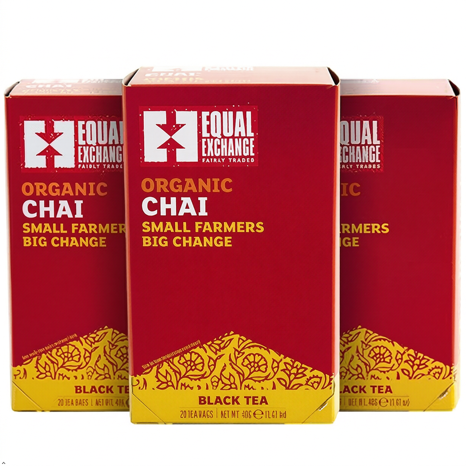 Equal Exchange Organic Chai, 20 Count (Pack of 3) Equal Exchange
