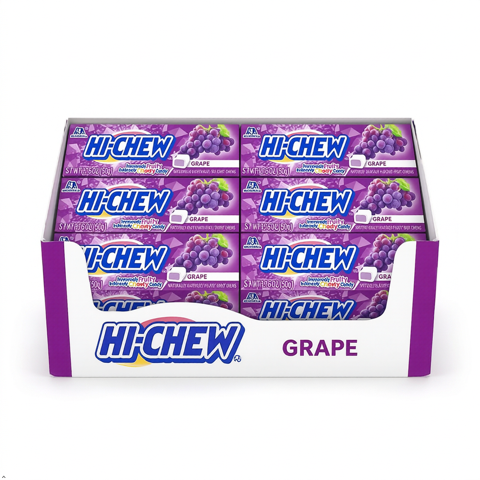 Hi-Chew Stick Grape, 1.76 oz (Pack of 10) Hi-Chew