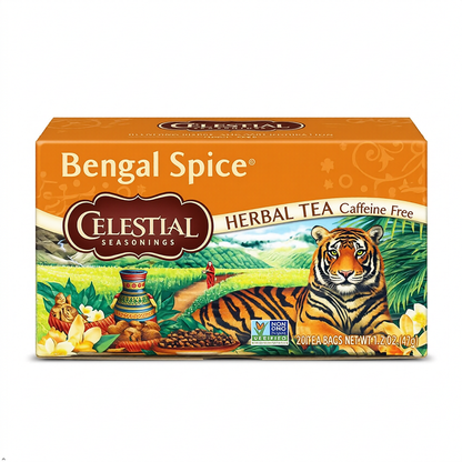 Celestial Seasonings, Tea, Bengal Spice, 20 Count Celestial Seasonings