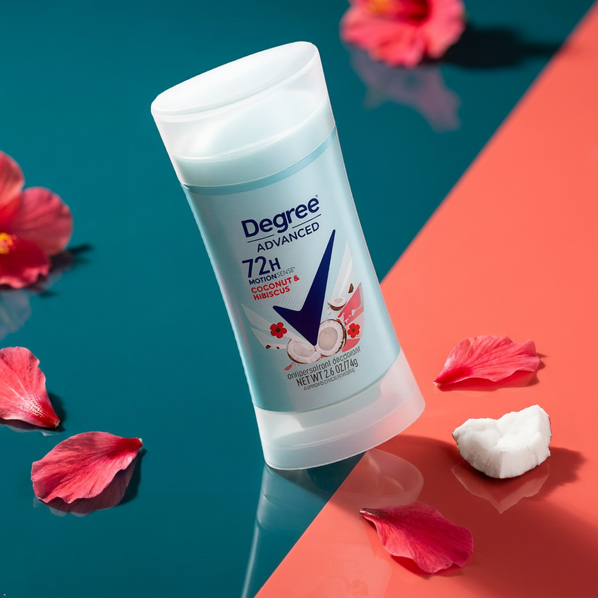 Degree, Antiperspirant Deodorant Coconut & Hibiscus, 2.6 oz Degree