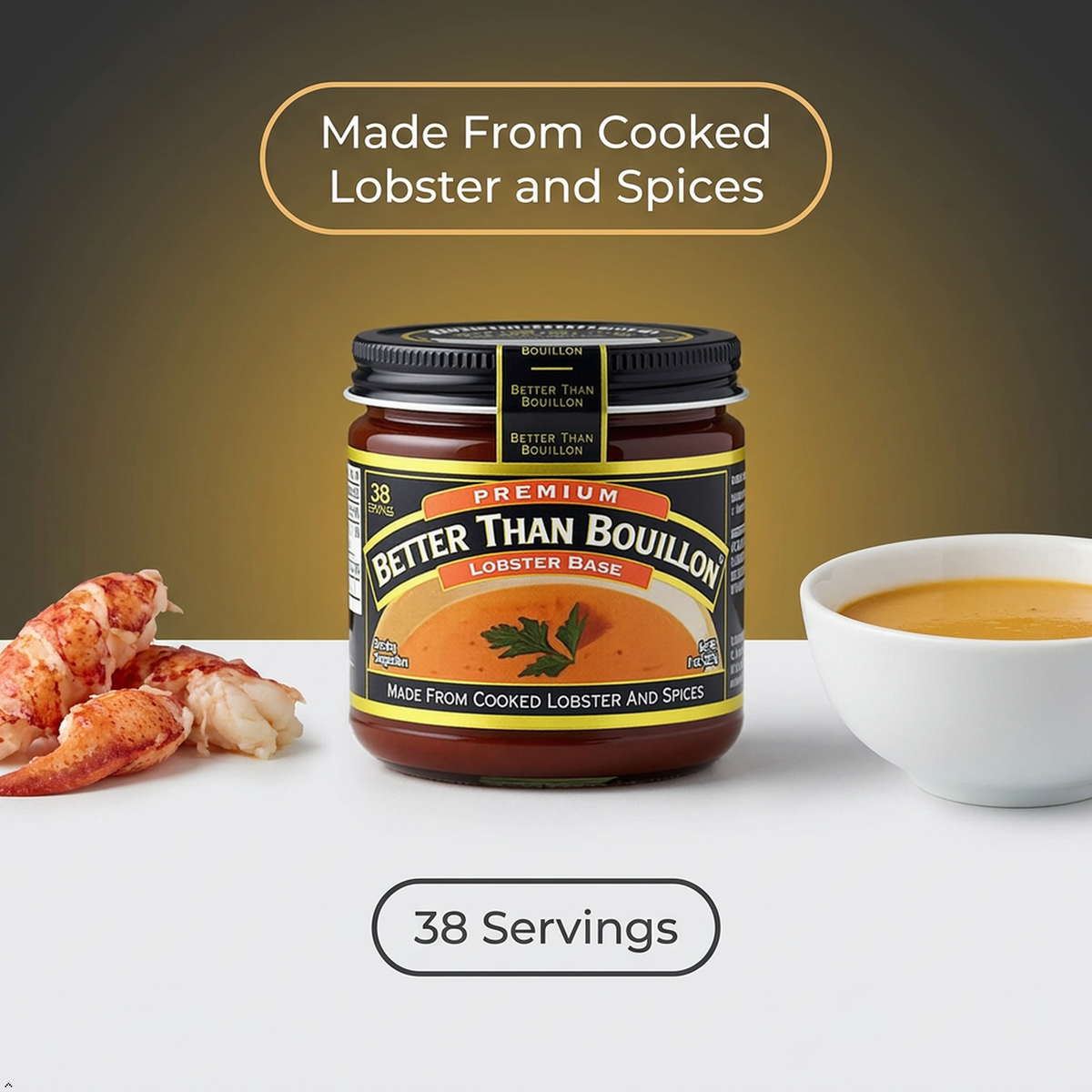 Better Than Bouillon Premium Lobster Base, 8 oz (Pack of 2) Better Than Bouillon