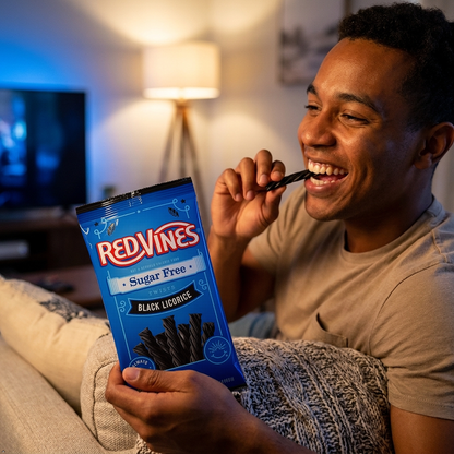 Sugar Free Red Vines Black Licorice Twists - 5-oz. Bag Red Vines