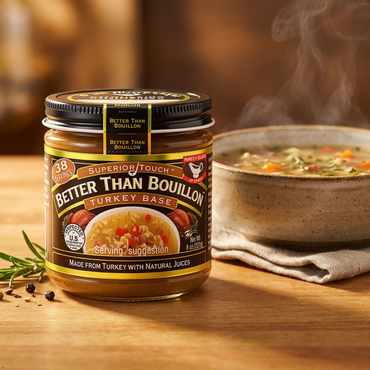 Better Than Bouillon Premium Turkey Base, Makes 38 Cups of Broth, 8 oz Better Than Bouillon
