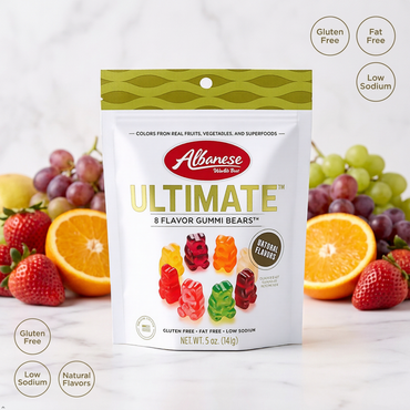 Albanese Ultimate 8 Flavor Gummi Bears 5 oz Albanese