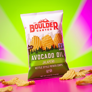 Boulder Canyon, Chips Avocado Oil Jalapeno, 5.25 oz Boulder Canyon