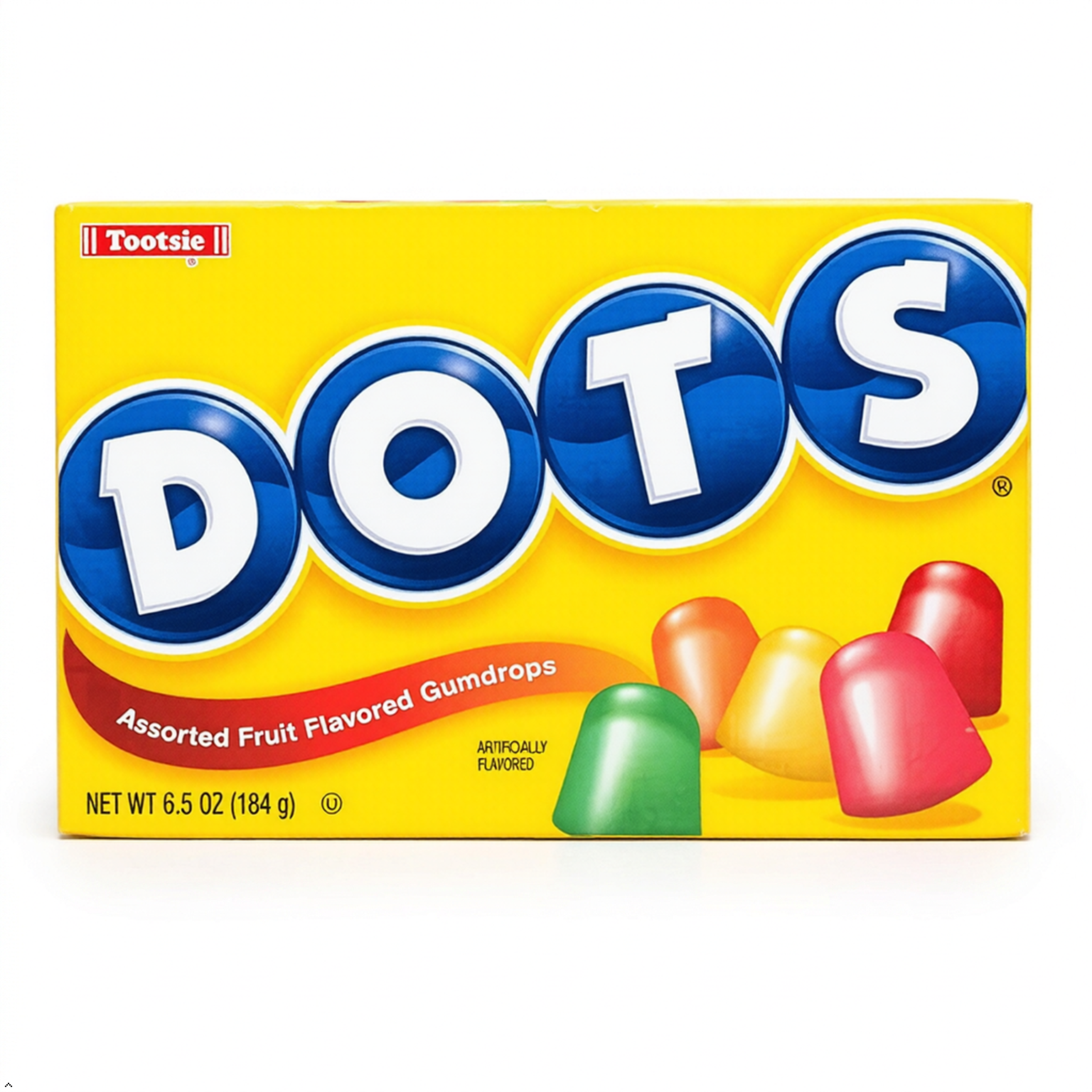 DOTS Gummy Candy, Original Flavors, 6.5 oz Box DOTS