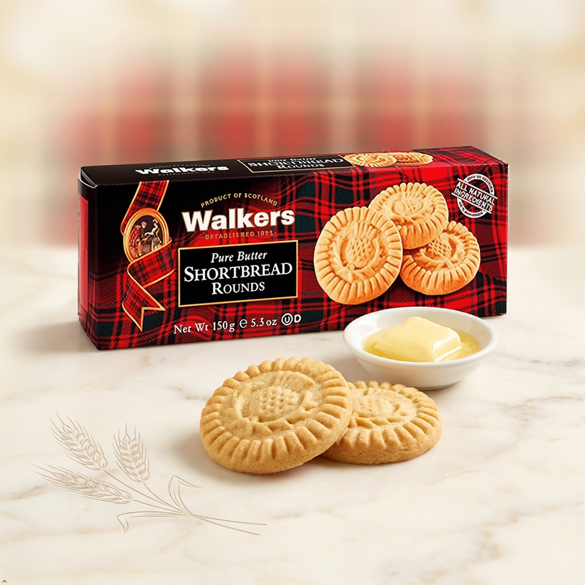 Walker's Shortbread Walkers Classic Shortbread Rounds - 5.3 oz Walker's Shortbread