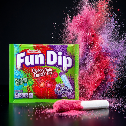 LIK-M-AID Fun Dip, 24Count Fun Dip