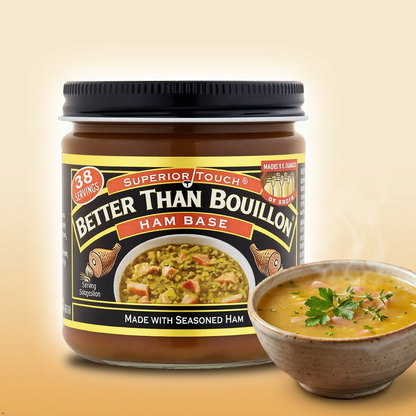 Better Than Bouillon Ham Base, Made with Seasoned Ham, Blendable (Pack of 2) Better Than Bouillon