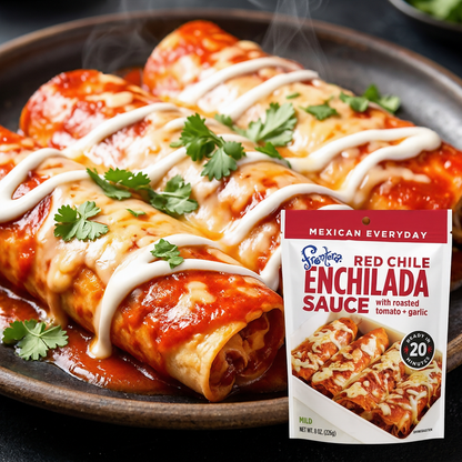 Frontera Foods Red Chile Enchilada Sauce, 8 oz - 6 per case. Frontera Foods