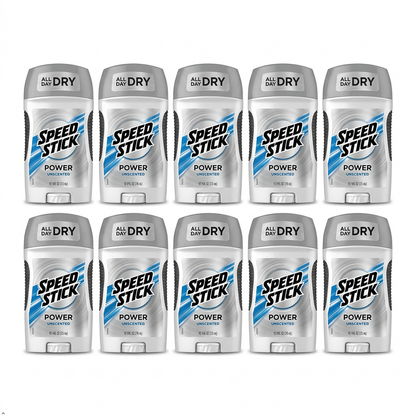 Speed Stick Antiperspirant Deodorant Power Gel, 3 oz (Pack of 10) Speed Stick