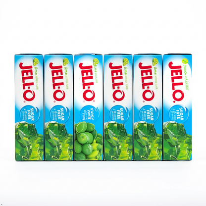 Jell-O Lime Gelatin Dessert Mix, 0.03 oz (Pack of 6) Jell-O