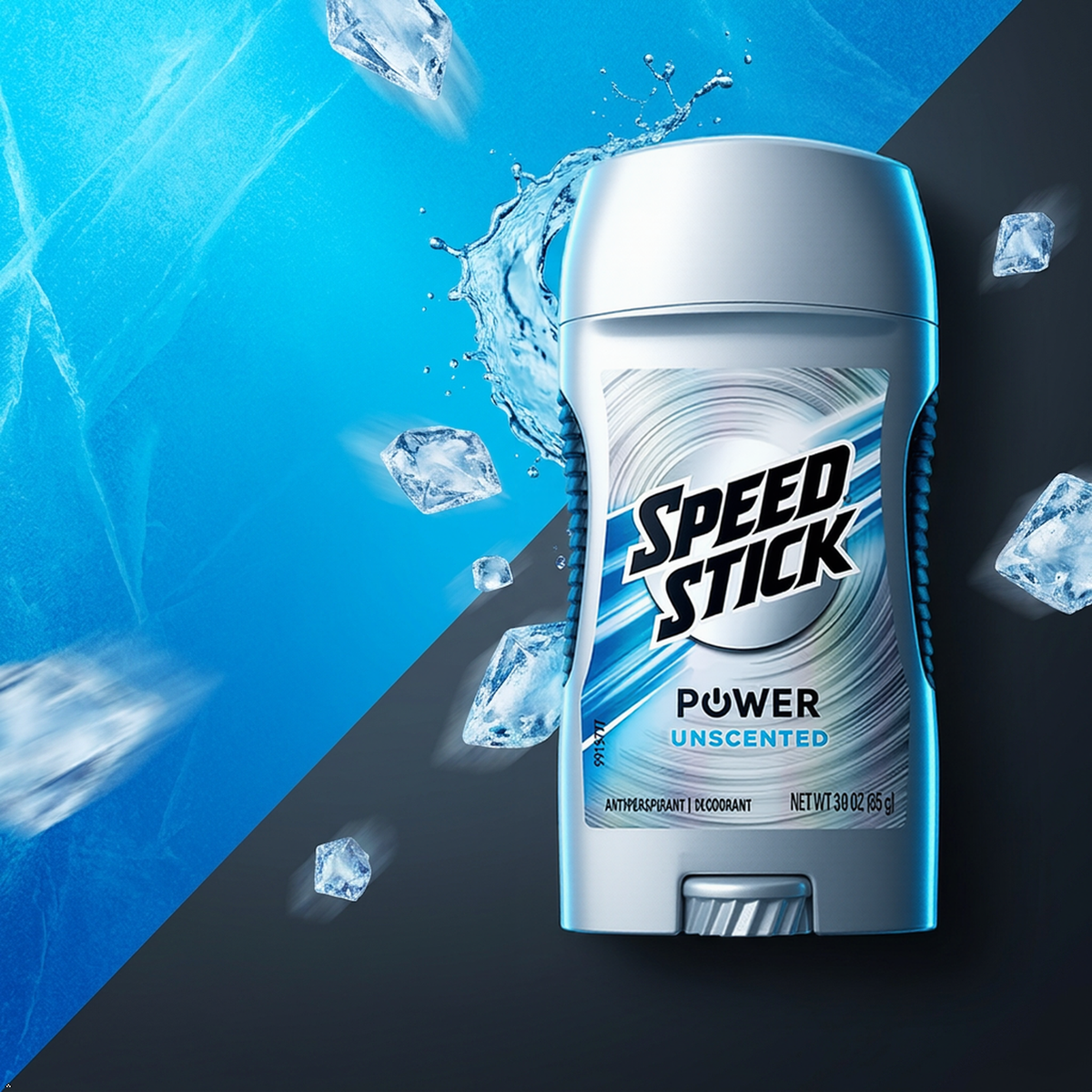 Speed Stick Power Antiperspirant Deodorant Unscented 3 oz (022200004916) Speed Stick