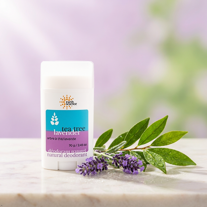 Earth Science Lavender & Tea Tree Aluminum-Free Deodorant, 2.45 oz (Pack of 6) Earth Science