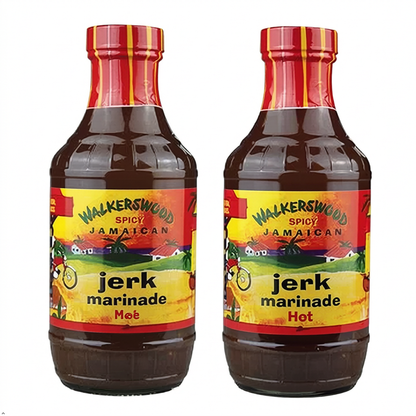 Walkerswood Jamaican Jerk Marinade Seasoning Sauce, 500 mL (Pack of 2) Walkerswood