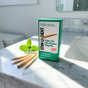 The Natural Dentist Stim-U-Dent Original Mint, 25 Count (Pack of 4) The Natural Dentist