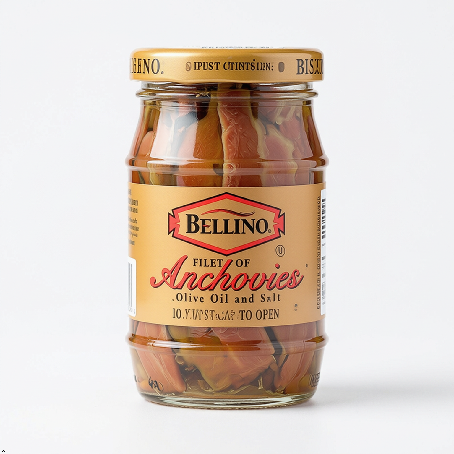Bellino, Anchovy Fillets, 4.25 oz Bellino