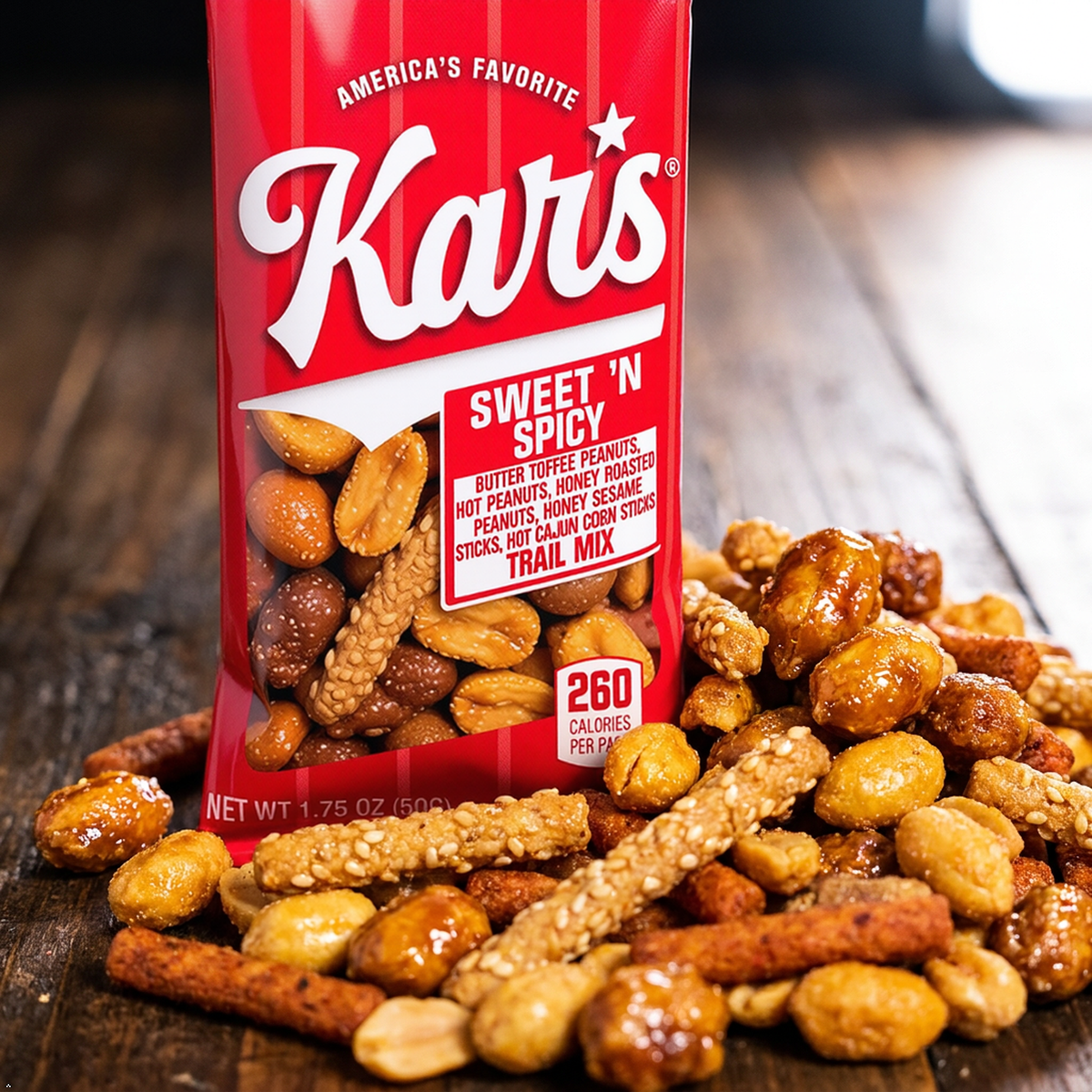 Kar's Nuts Sweet 'N Spicy Mix (30/1.75 oz bags) Kar's Nuts