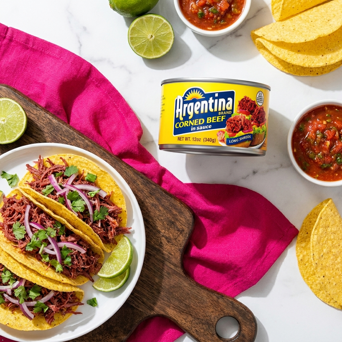 Argentina Corned Beef, 12 oz Argentina