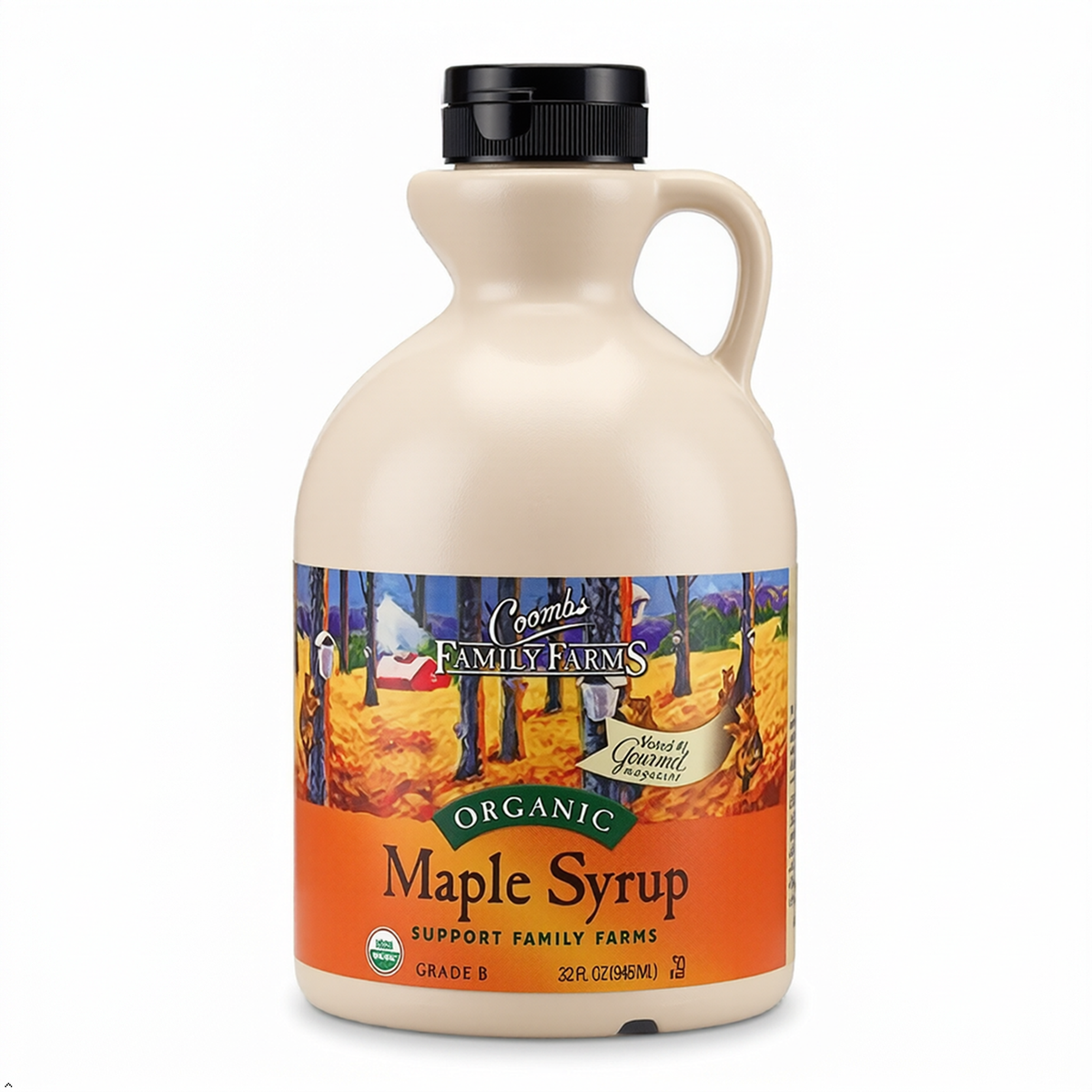 Coombs Family Farms, Syrup Maple Grade A Dark Organic, 32 fl oz Coombs Family Farms