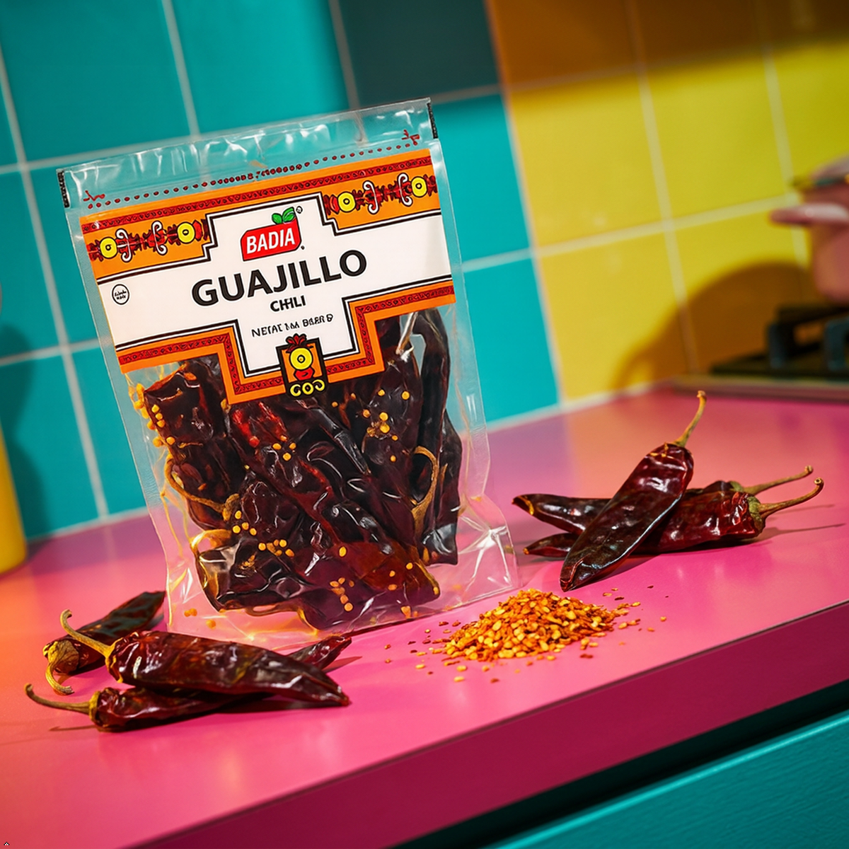 Badia Guajillo Chili Pods, 3 oz Badia
