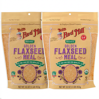 Bob's Red Mill Organic Golden Flaxseed Meal, 16 oz (Pack of 2) Bob's Red Mill