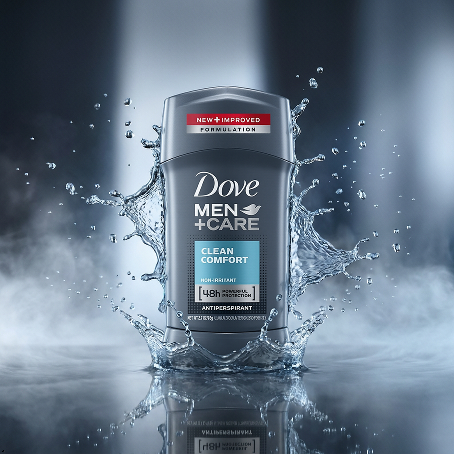 Dove Men+Care Antiperspirant Deodorant Stick Clean Comfort 2.7 oz (Pack of 5) Dove Men+Care