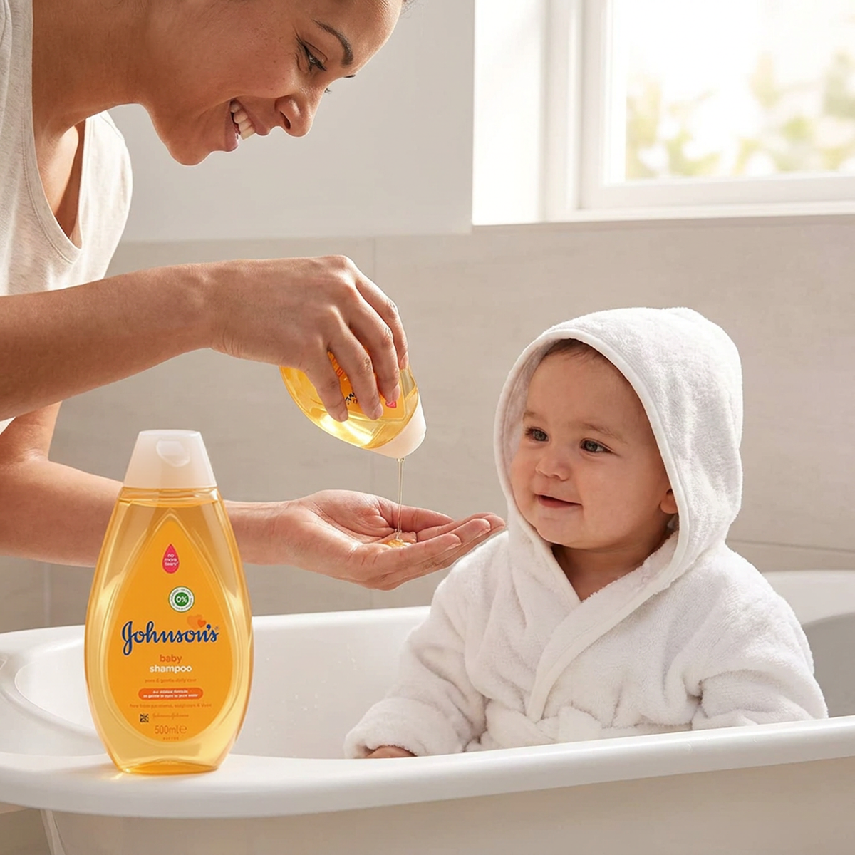Johnson's Baby Shampoo, Regular, 0.5 kg Johnson's