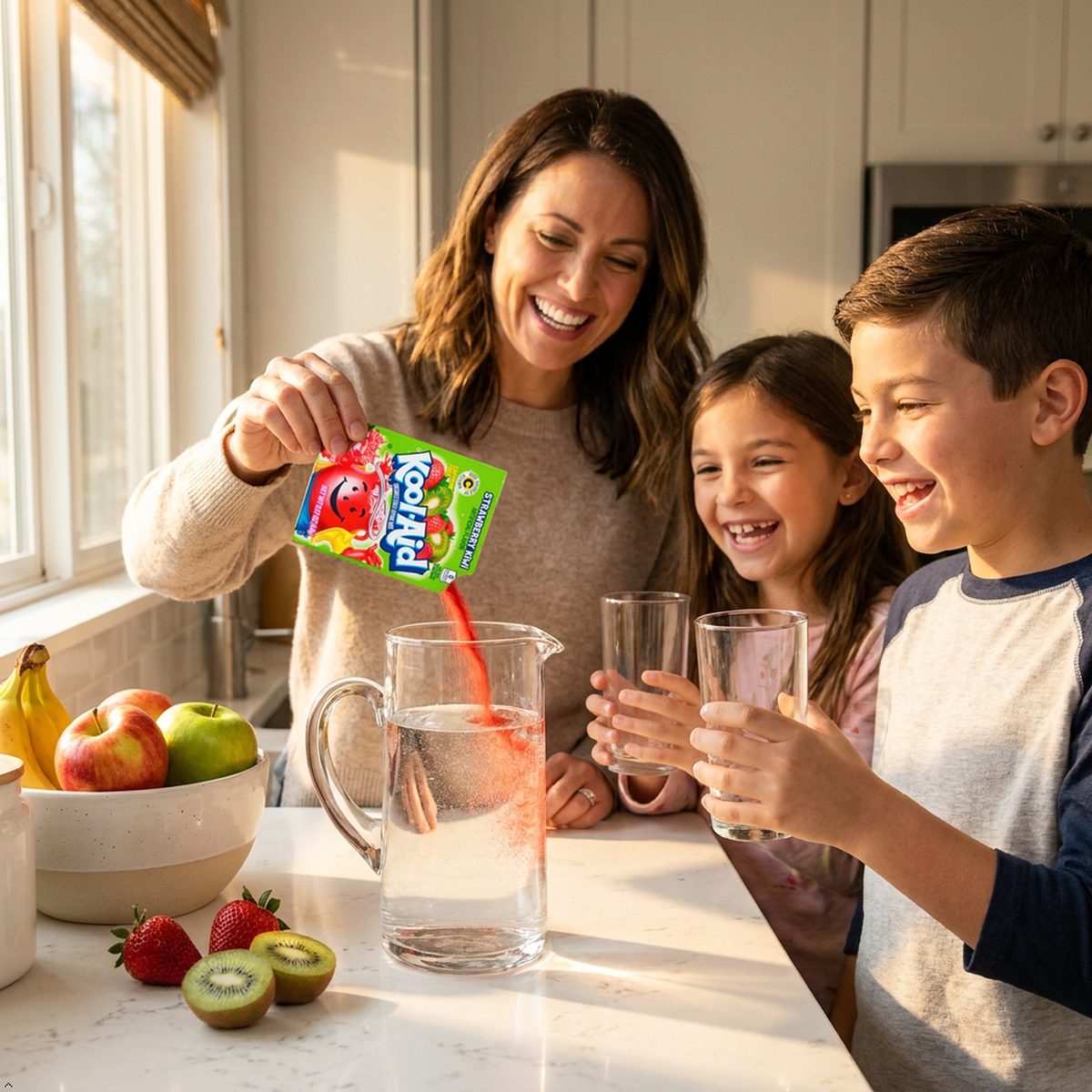 Kool Aid Strawberry Kiwi Drink Mix, Makes 2 Quarts (96 Packets) Kool-Aid