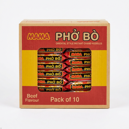 Instant Chand Pho Bo Beef Noodle Soup, 1.94 oz (Pack of 10) Chand