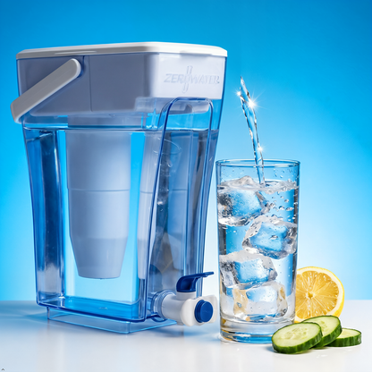 ZeroWater 20-Cup Water Filter Dispenser, Removes PFOA/PFAS ZeroWater