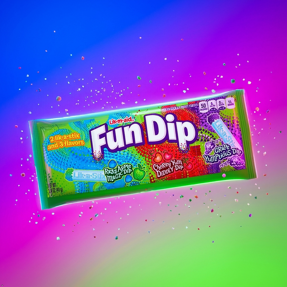 LIK-M-AID Fun Dip, 24Count Fun Dip