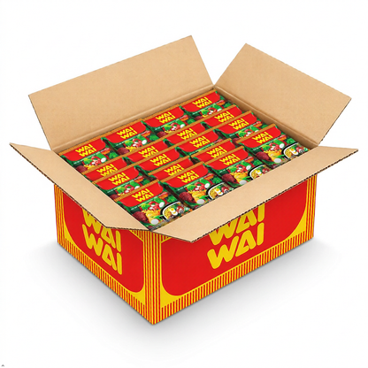 Wai Wai Oriental Style Instant Noodles, 1.93 oz / 60 g (Pack of 30) WAI WAI