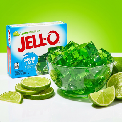 Jell-O Lime Gelatin Dessert Mix, 0.03 oz (Pack of 6) Jell-O
