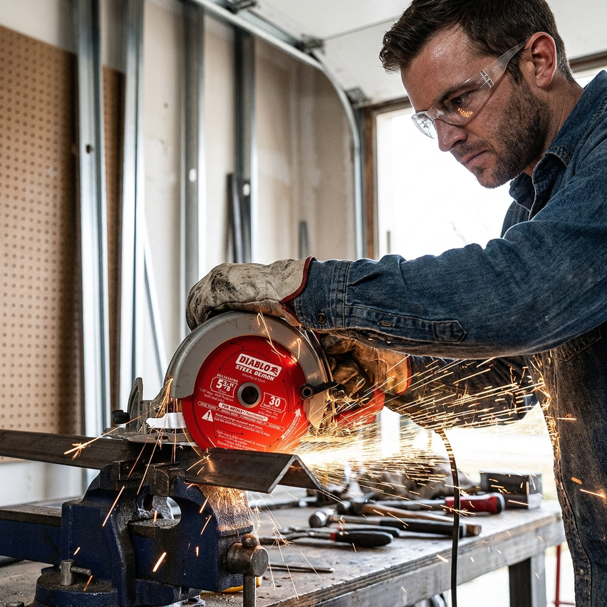 Diablo Steel Demon Carbide Saw Blade - 5-3/8" x 30-Teeth (Pack of 3) Diablo